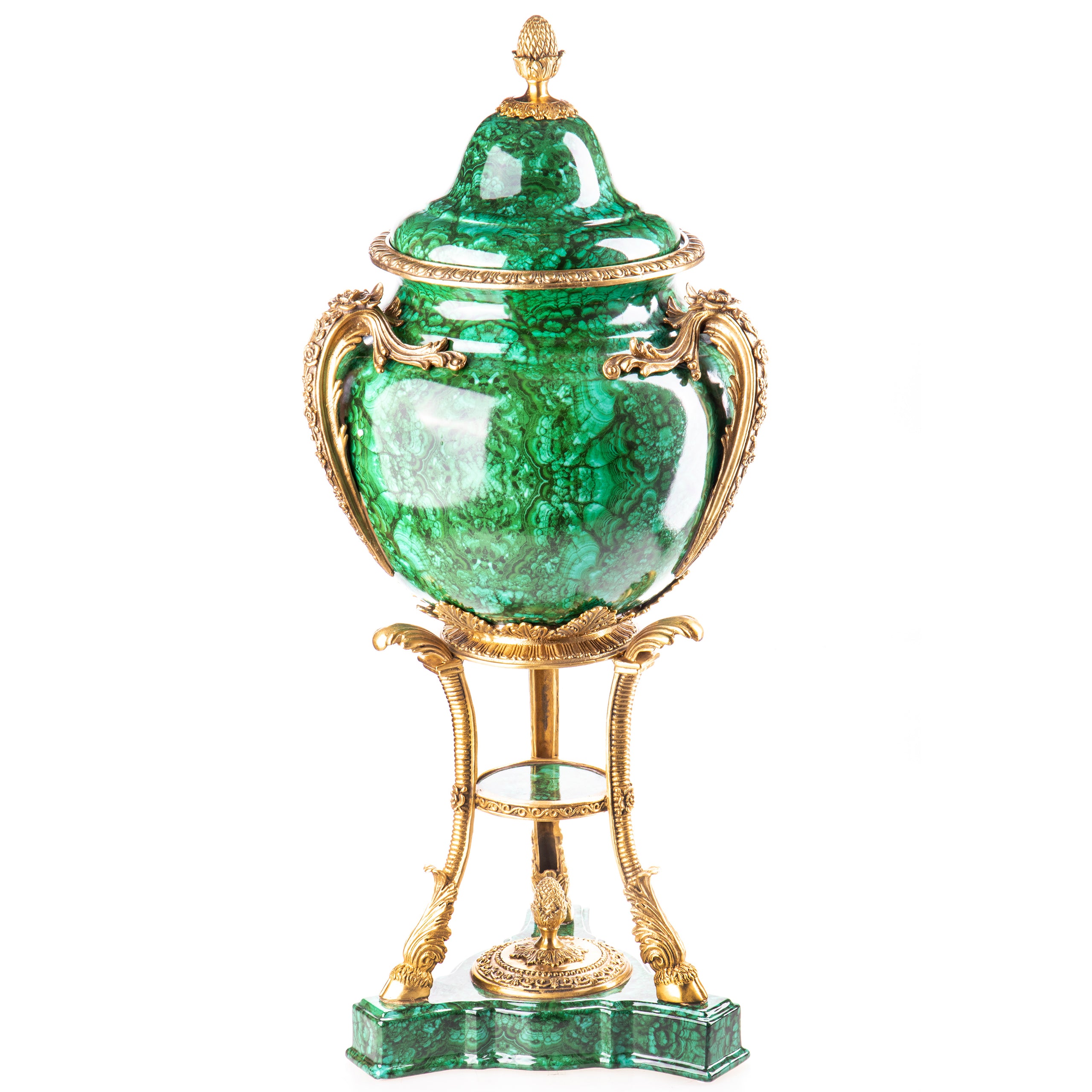 Porzellan mit Bronze