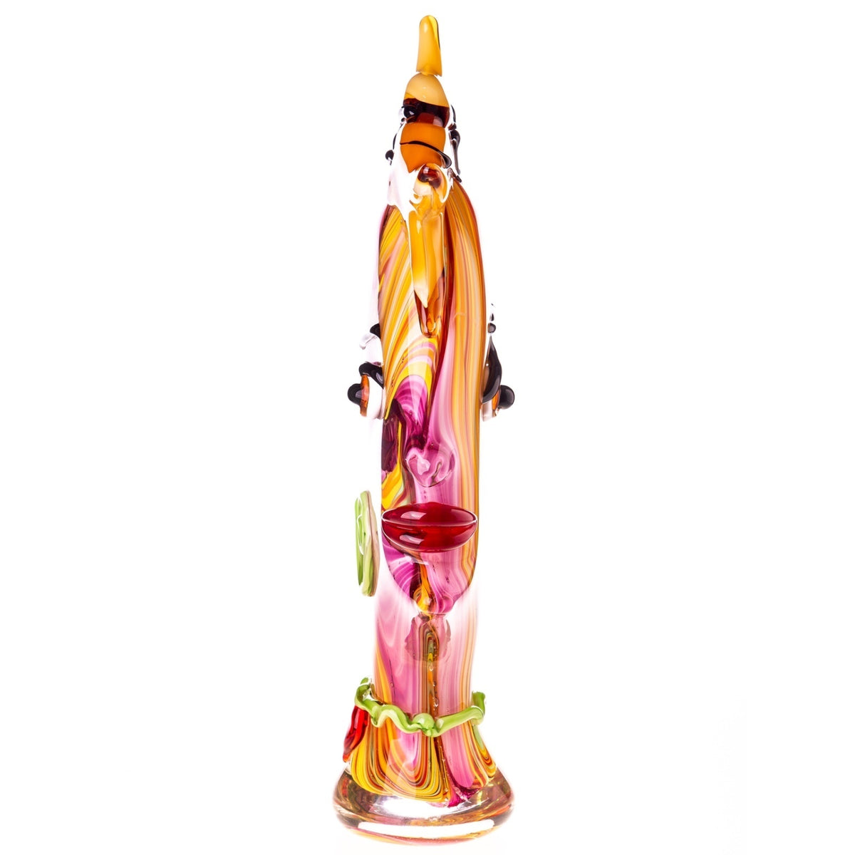 Exklusive Murano Glas Skulptur – Frauenbüste in abstrakter Form